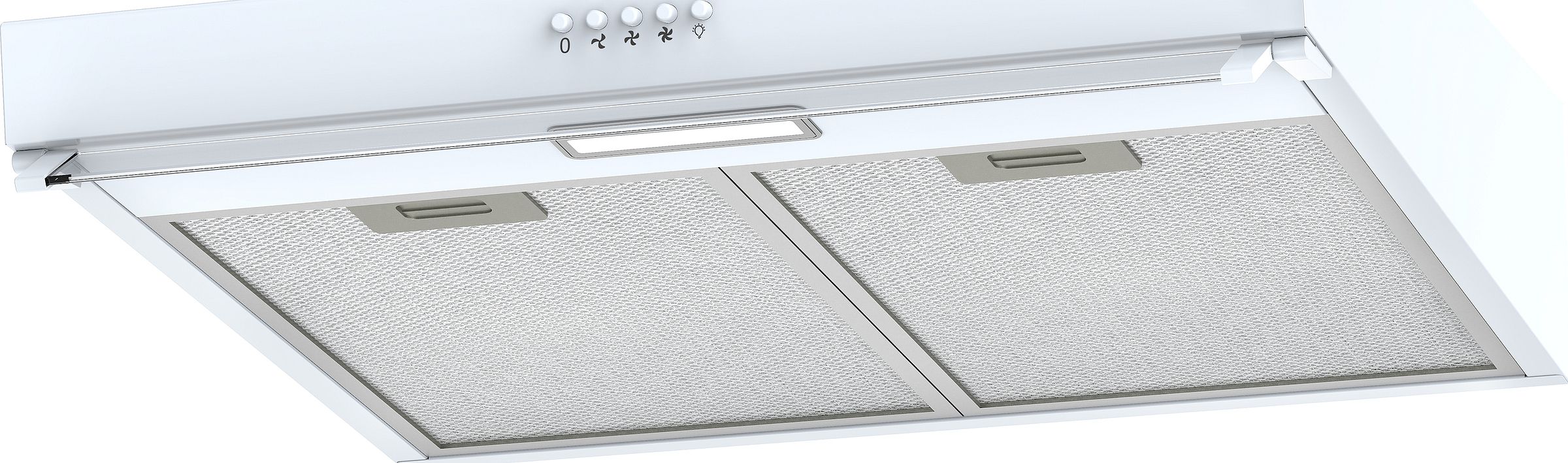 Hotte casquette HELVETIA 60cm 65dB Blanc HHCR60A31B1