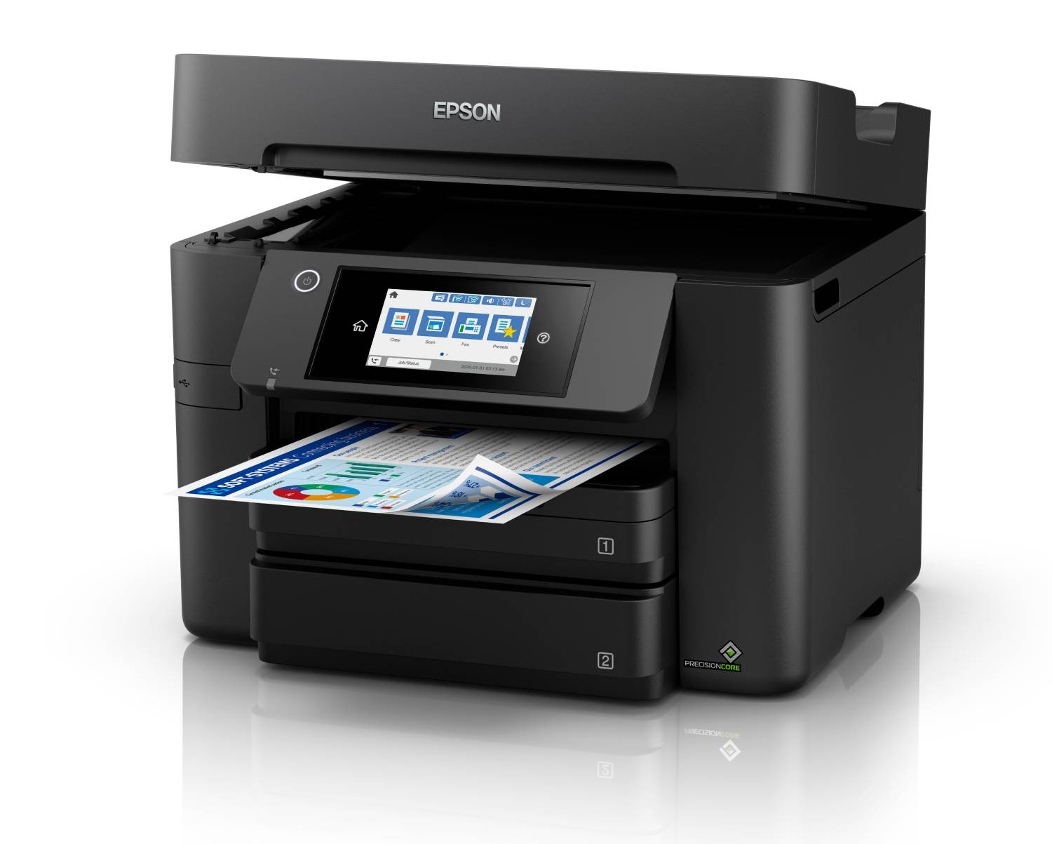 Imprimante jet d'encre EPSON WorkForce Pro WF-4830DWF 4 en 1 Noir - WF-4830DWF
