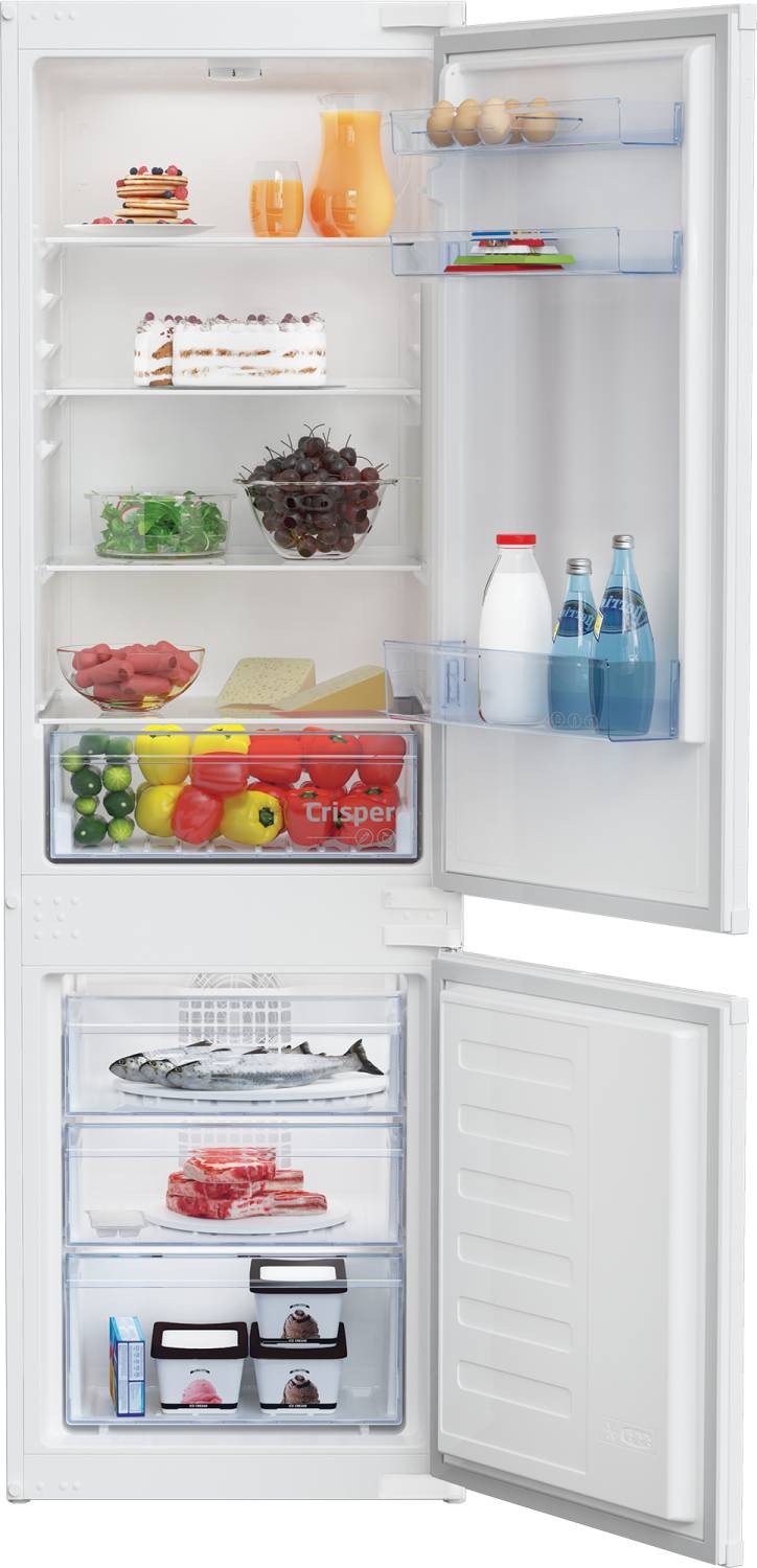 Réfrigérateur congélateur encastrable BEKO Froid ventilé 262L BCHA275K41SN