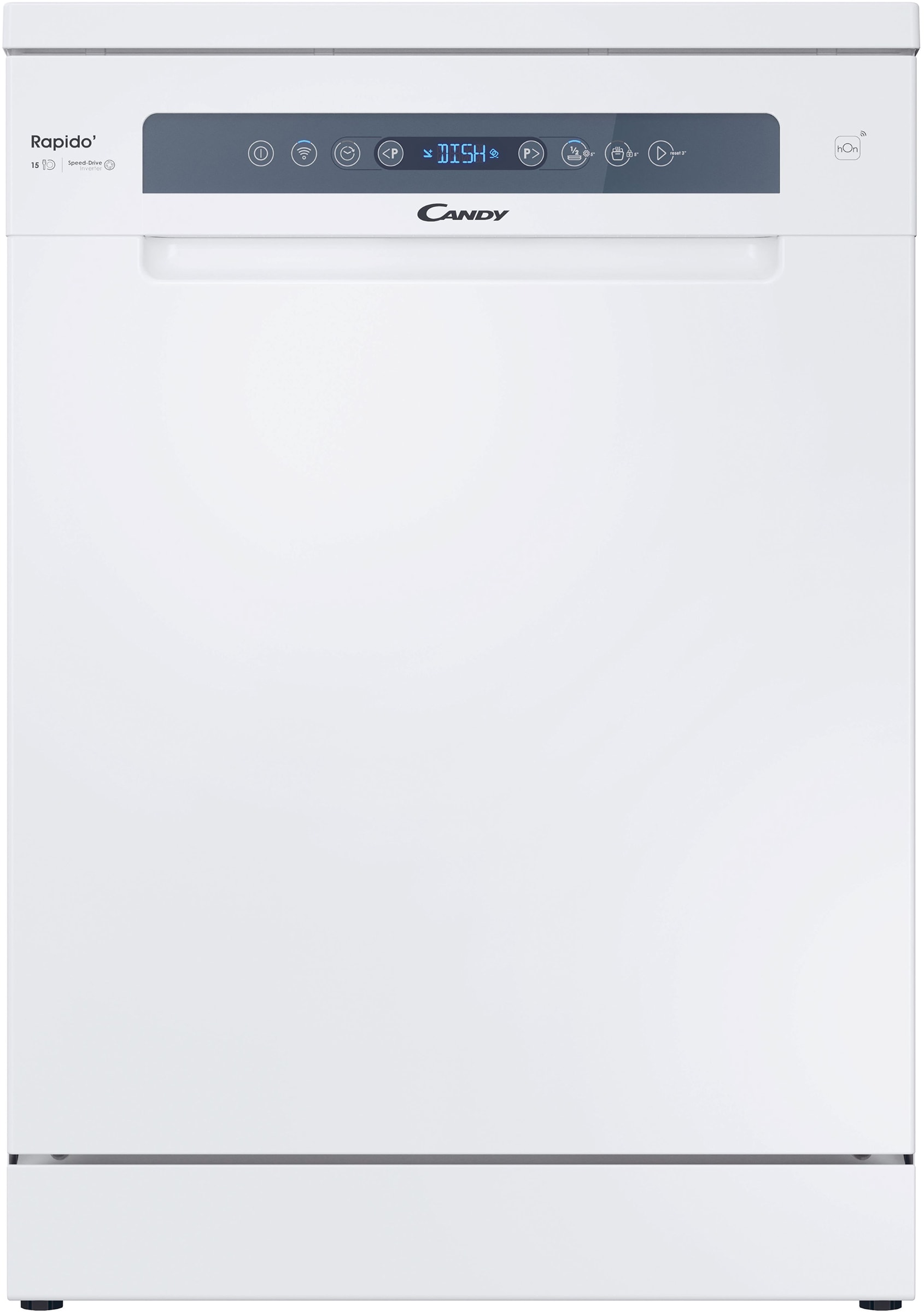 Lave vaisselle 60 cm CANDY Rapido', 15 couverts, Blanc CF5C6F0W