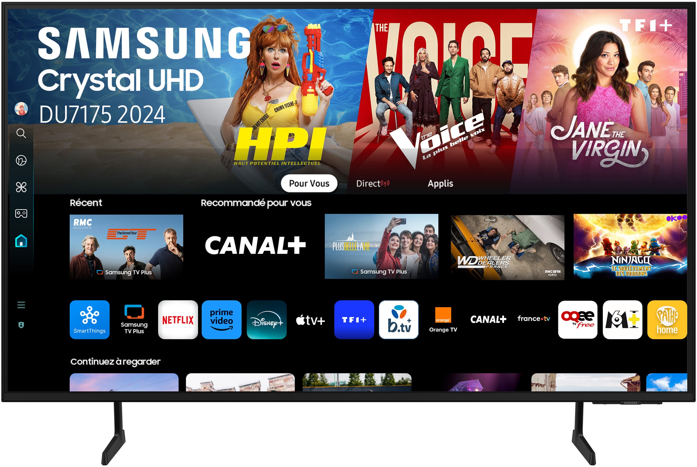 TV LED 4K 108 cm SAMSUNG - TU43DU7175 TV LED 4K 108 cm SAMSUNG - TU43DU7175