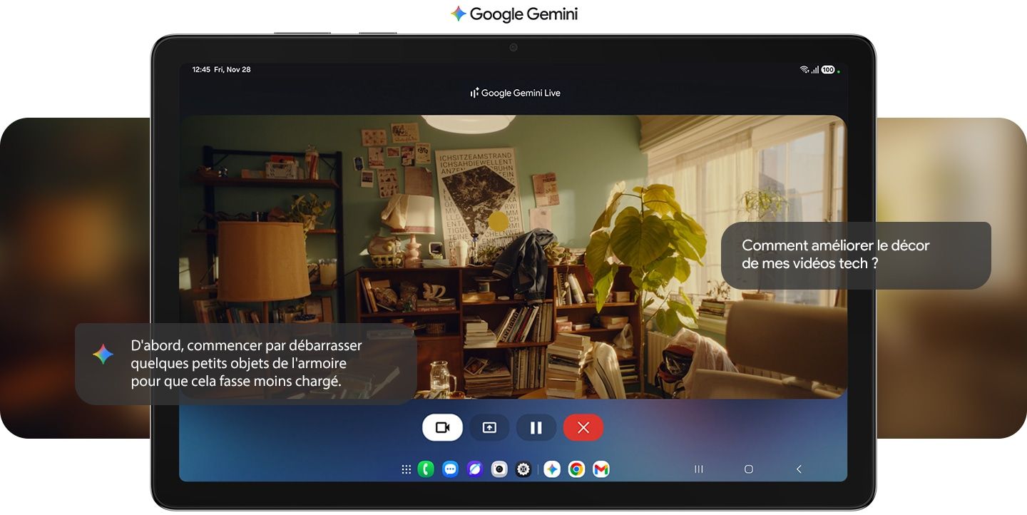 Tablette SAMSUNG 11'' Wi-Fi + 5G 256Go Gris - GALTABA11+256-5G-GRI