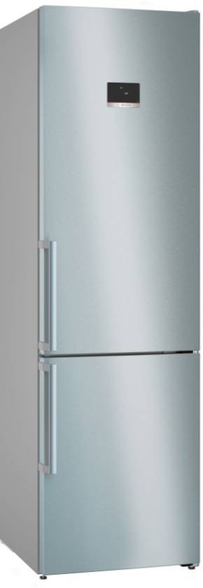BOSCH Réfrigérateur congélateur bas Série 6 Twin No Frost MultiAirFlow 363L Inox - KGN39AIBT