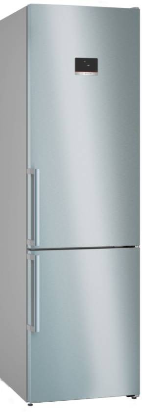 Réfrigérateur congélateur bas BOSCH Série 6 Twin No Frost MultiAirFlow 363L Inox KGN39AIBT