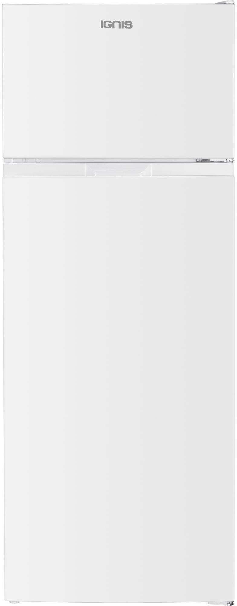 Réfrigérateur congélateur haut INDESIT 206L Froid statique Blanc - I55T0412W