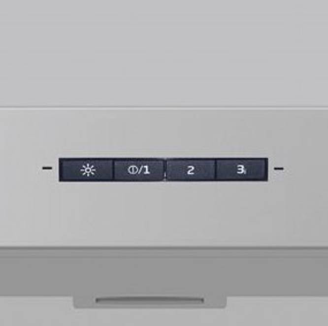 Hotte decorative murale BEKO 3 vitesses, 90cm, inox - HCB91731BXH