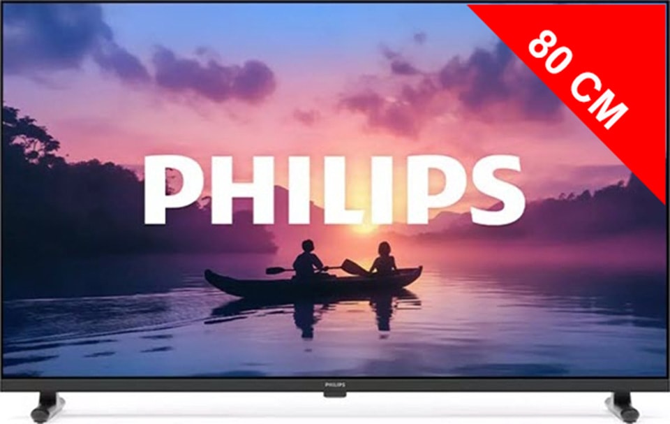 TV LED 80 cm PHILIPS 32'' HDTV 60Hz Noir 32PHS6050/12