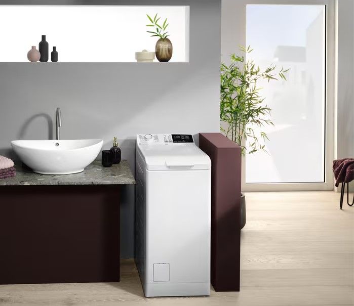 Lave linge Top ELECTROLUX 6kg 1200trs/min Blanc - EW6T3264AK