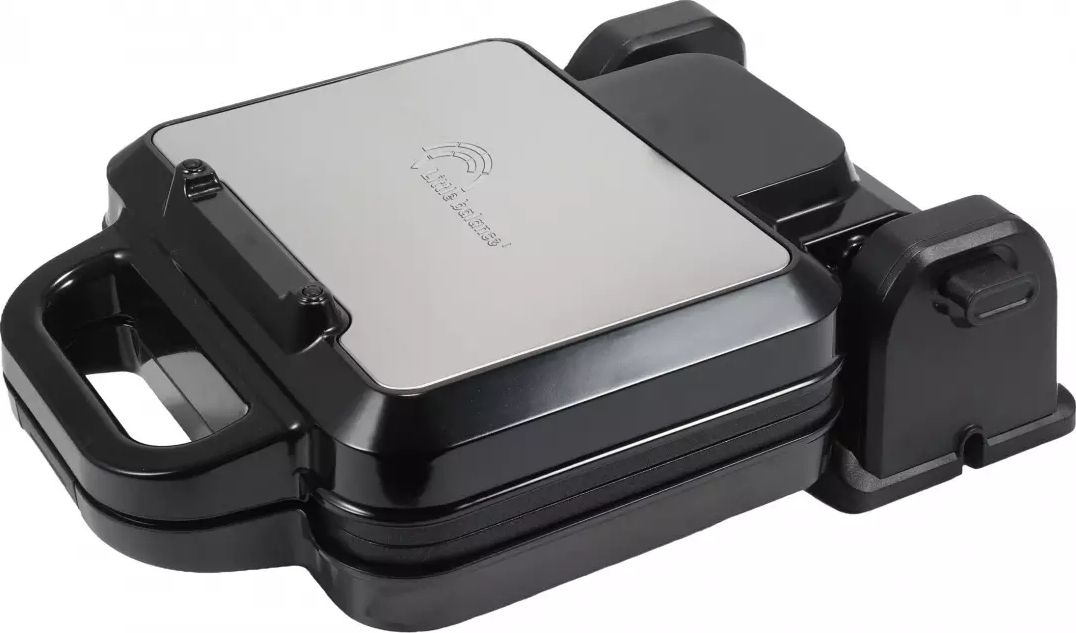 Gaufrier LITTLE BALANCE Réversible 1200W Acier / Noir 8805