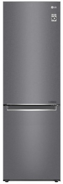 LG Réfrigérateur congélateur bas No Frost Door Cooling 341L Gris  GBP30DSLZN