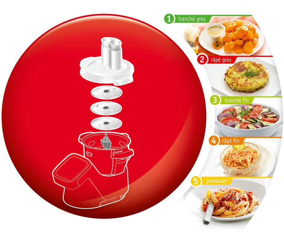 Accessoire robot MOULINEX Découpe légumes Companion - XF383110