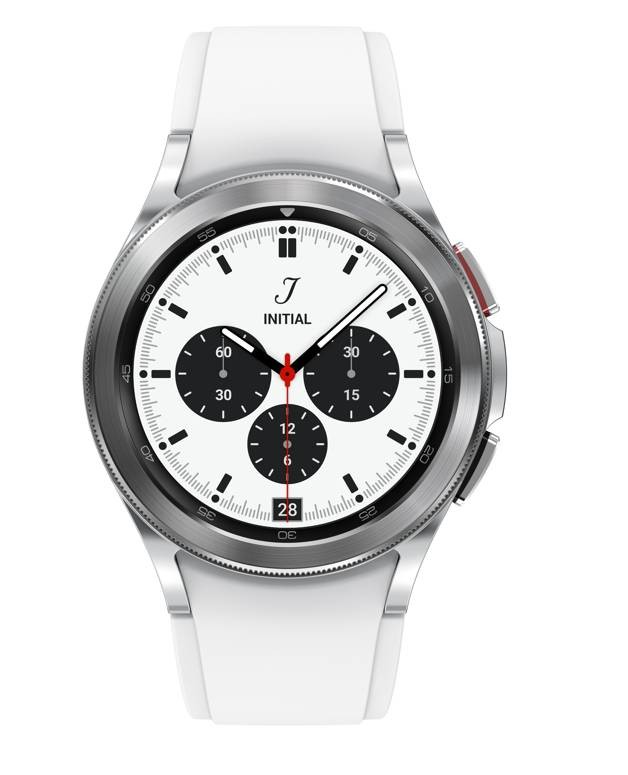 SAMSUNG Montre connectée Galaxy Watch4 Classic 42mm Argent Bluetooth - SM-R880NZSAXEF