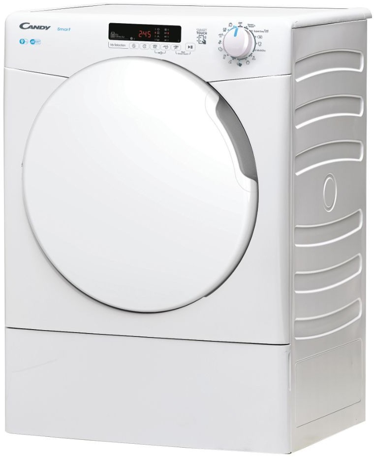 Sèche linge Evacuation CANDY 9kg 67db Blanc - CSEV9DF-S Sèche linge Evacuation CANDY 9kg 67db Blanc - CSEV9DF-S
