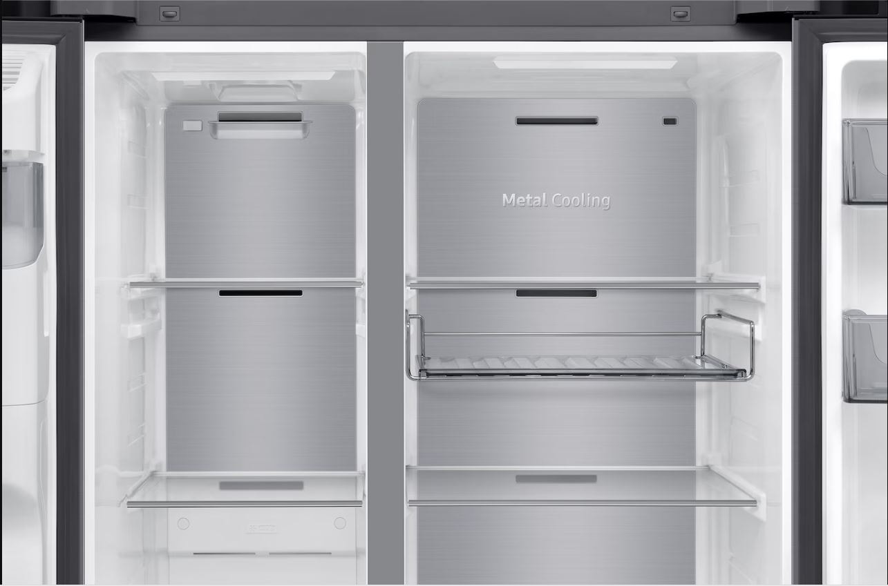 Réfrigérateur side by side SAMSUNG 640L No Frost Gris - RS80F64KETEF