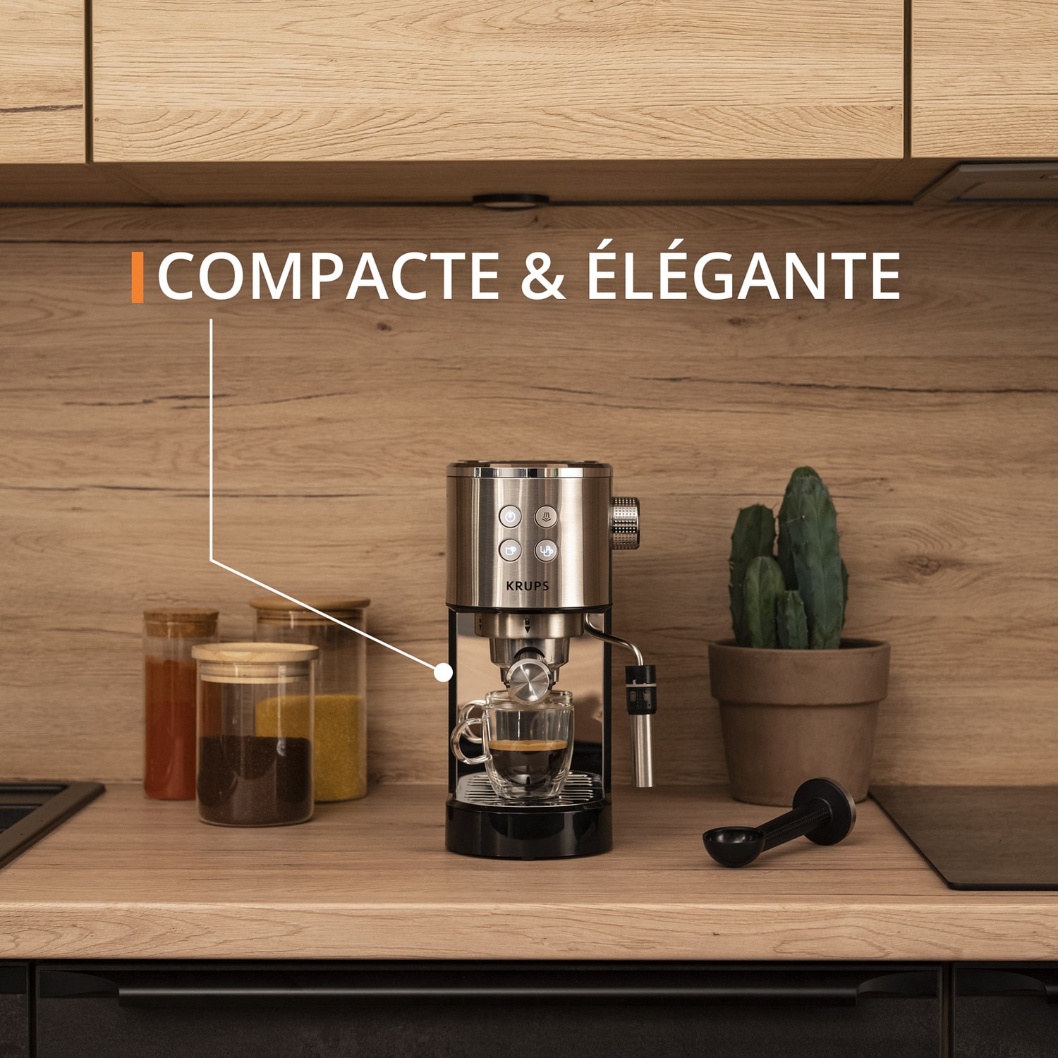 Expresso KRUPS Buse vapeur Inox - XP444C10