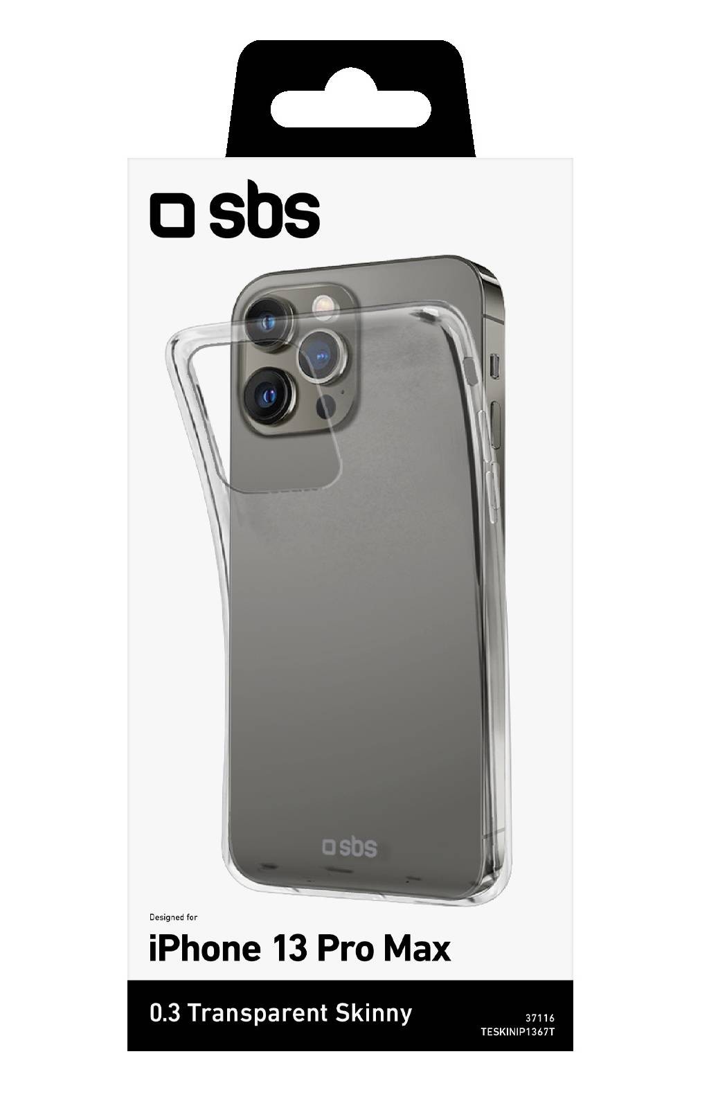 Coque iPhone SBS 13 Pro Max Transparent - COQUESKIN-IP13PROMAX