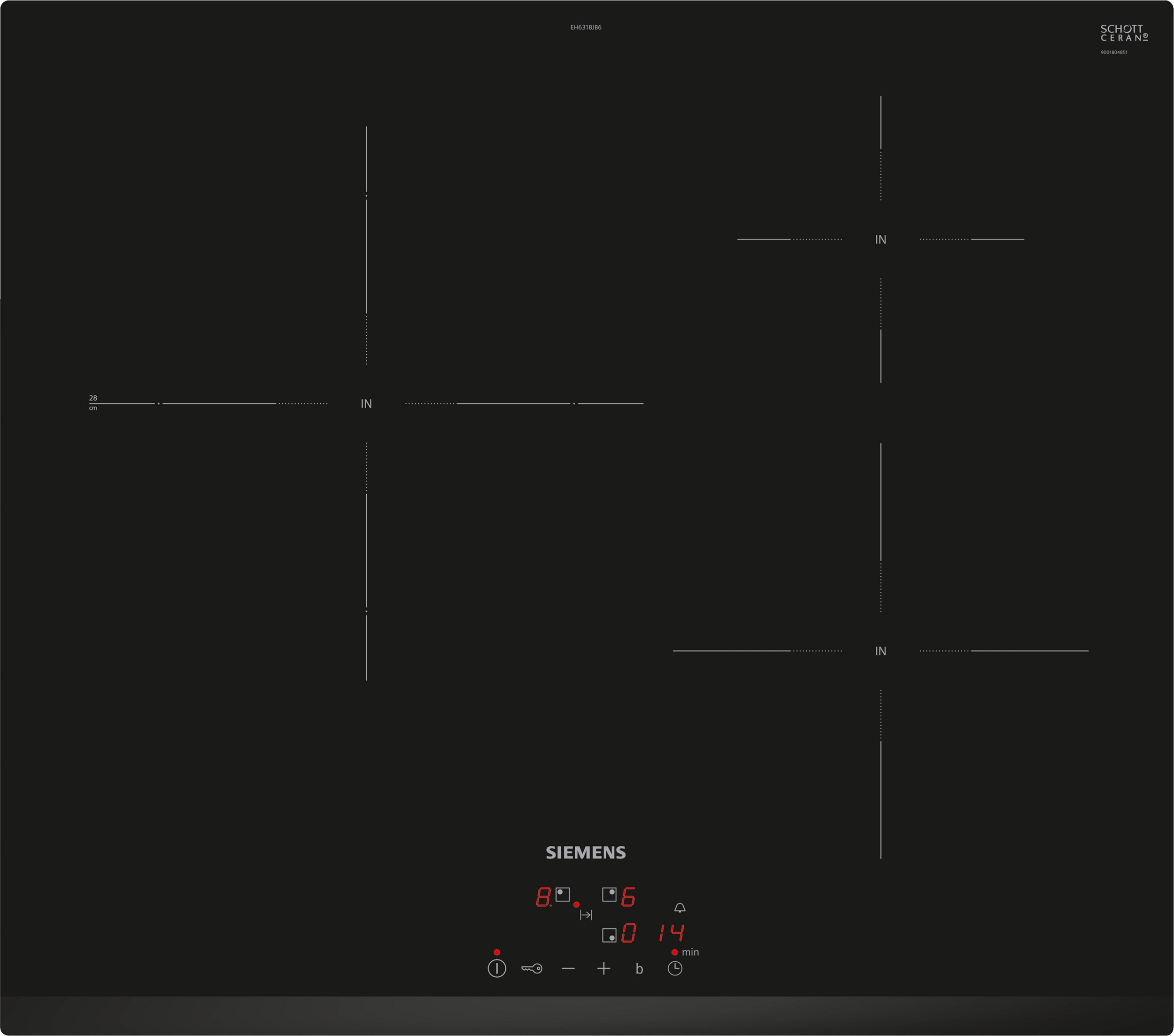 SIEMENS Plaque induction   EH631BJB6E