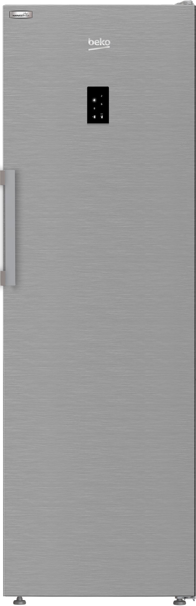 Réfrigérateur 1 porte BEKO Froid ventilé 365L Métal brossé B3RMLNE444HXB