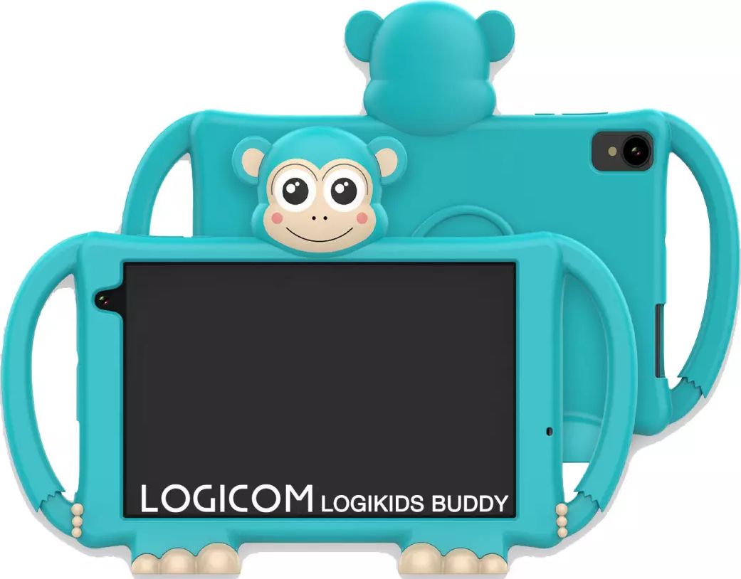 Tablette tactile LOGICOM Logikids Buddy 8'' Wi-Fi 6 64Go Bleu LOGIKIDSBUDDY