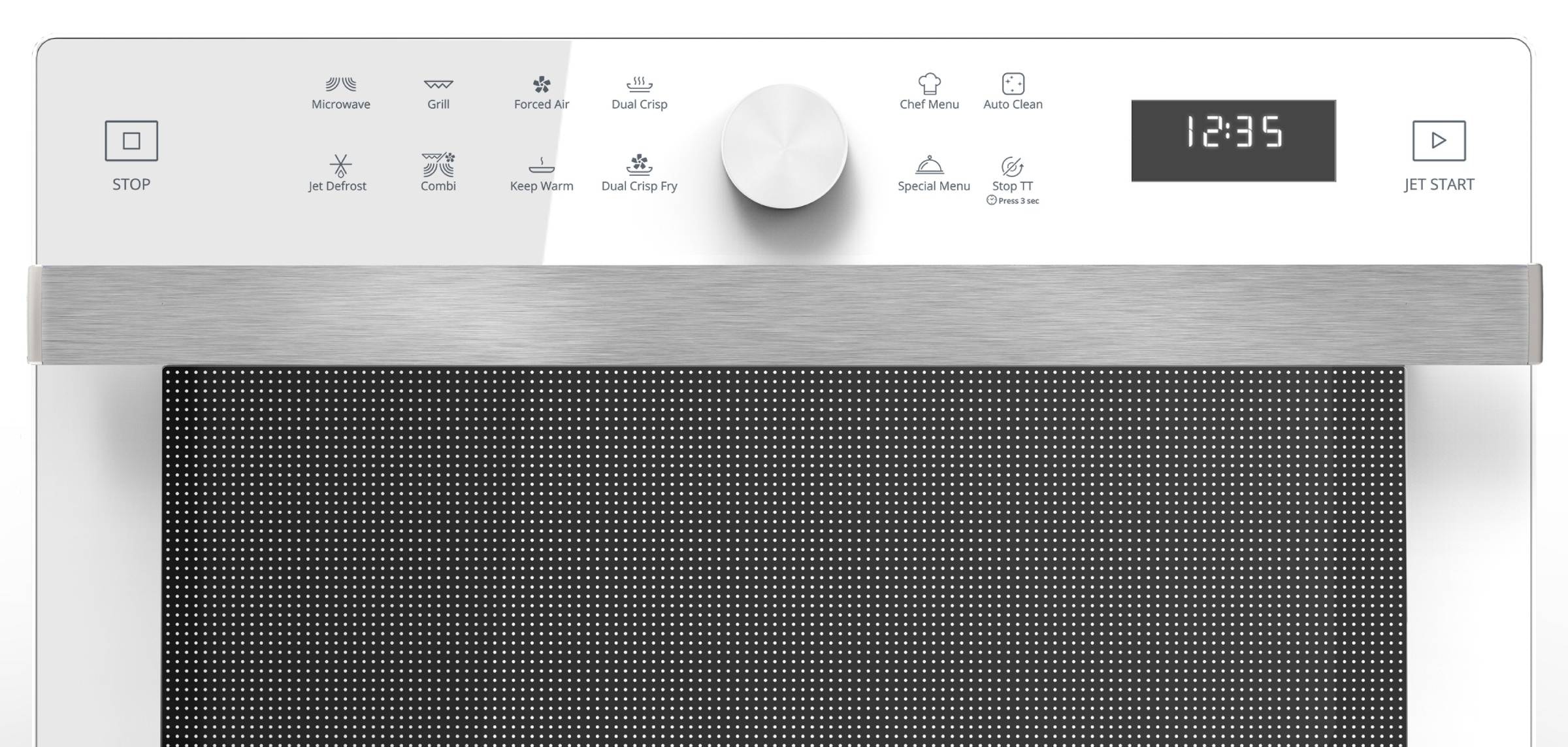 Micro ondes Combiné WHIRLPOOL 1200W 33L Blanc - MWSC833W