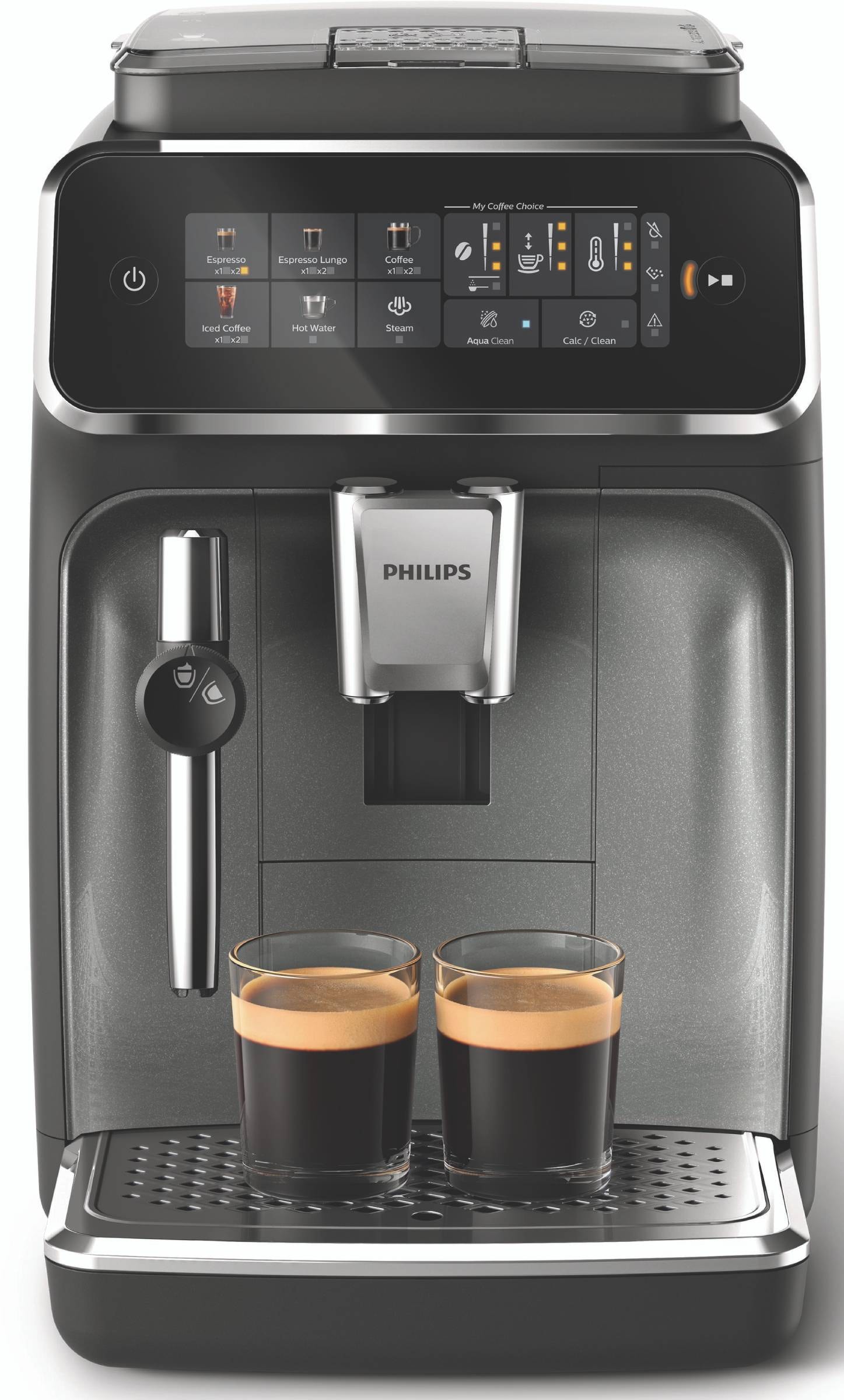 Robot expresso PHILIPS Buse vapeur Noir et gris EP3329-70