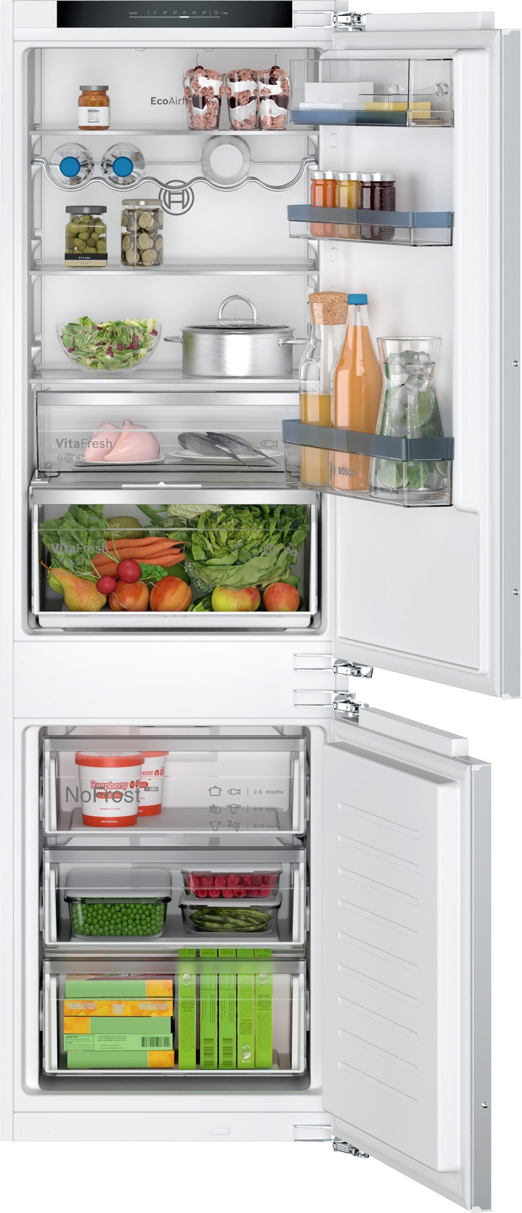 Réfrigérateur congélateur encastrable BOSCH  KIN86SFE0