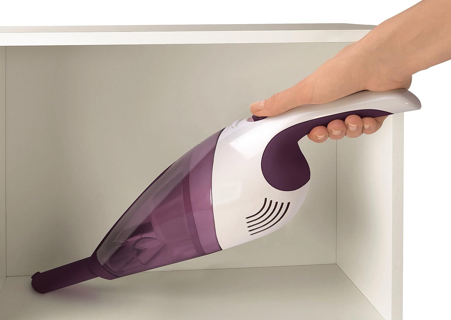 Aspirateur à main ROWENTA Extenso 10min Suceur télescopique Violet - AC232001