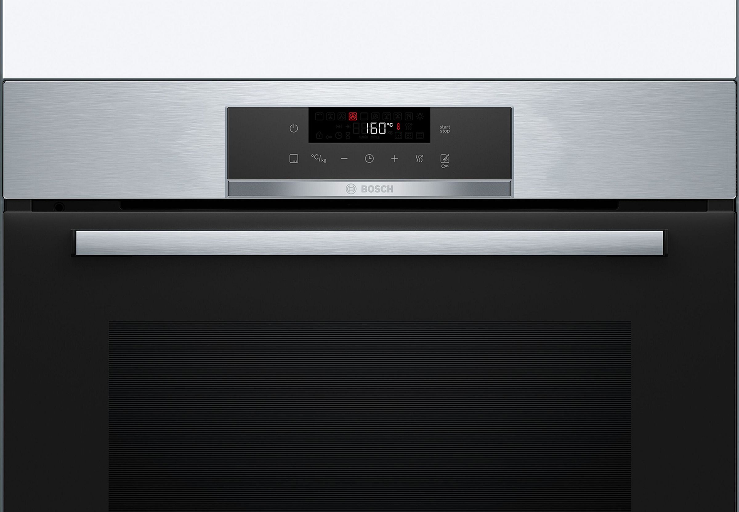 Four encastrable pyrolyse BOSCH Chaleur tournante 71L Inox - HBA572BS3F