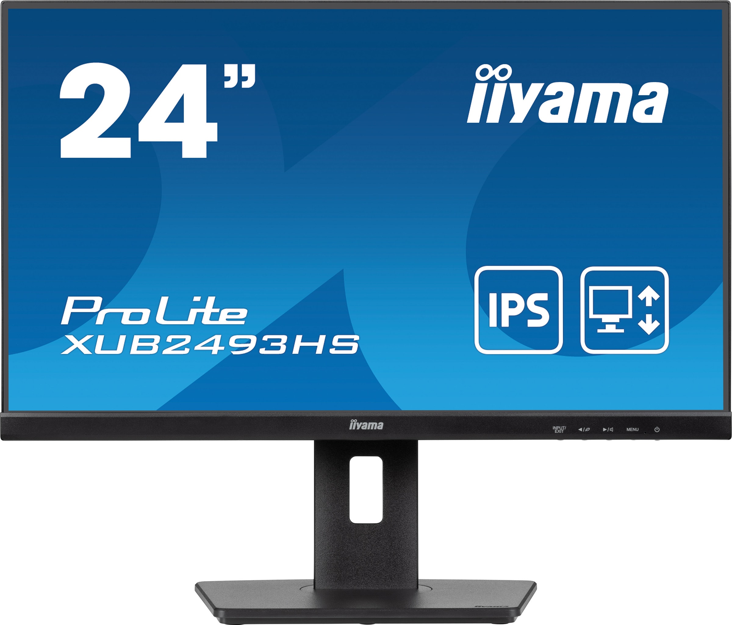 Ecran 23.8 pouces Full HD IIYAMA IPS HDMI DisplayPort Noir IIXUB2493HSB6