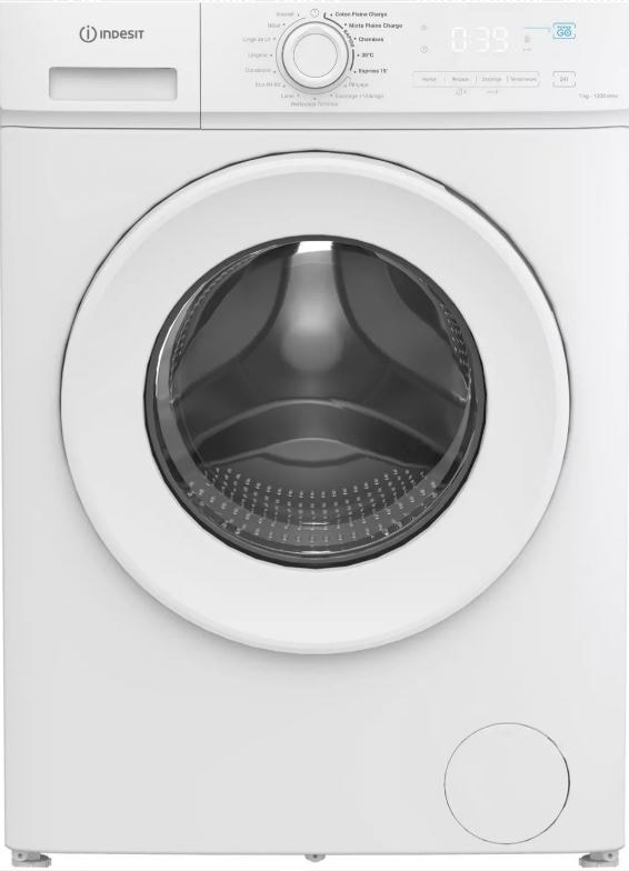 Lave linge Frontal INDESIT 7kg 1200trs/min Blanc IMA762MYTIMEFR