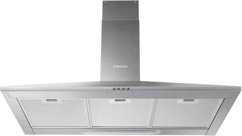 SAMSUNG Hotte decorative murale Pyramide 90cm 73dB Inox