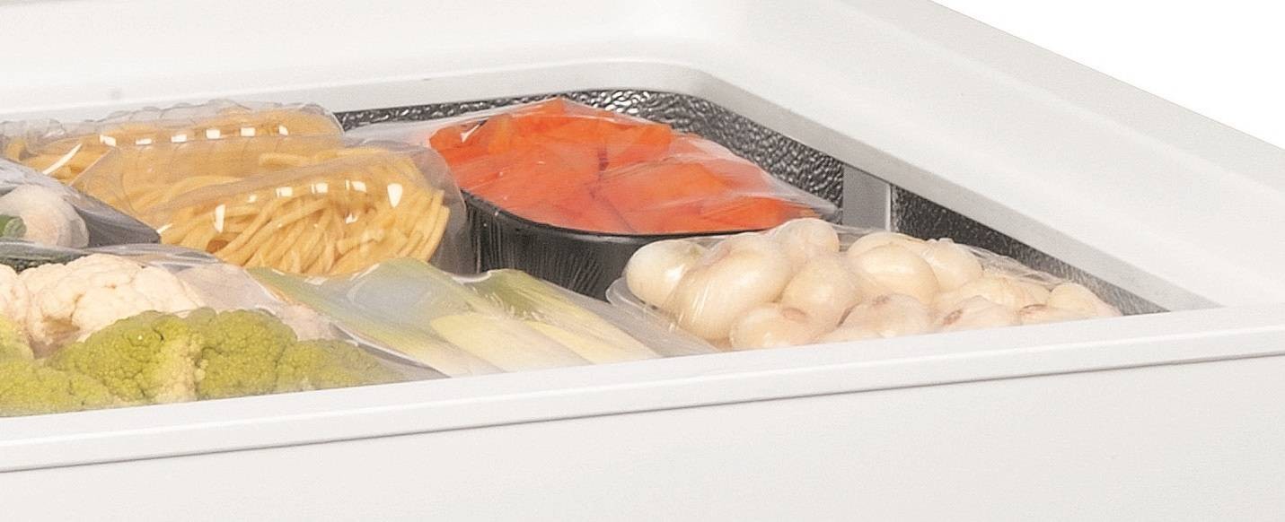 Congélateur coffre WHIRLPOOL ,Froid Statique, 132L, Blanc - WHS1422