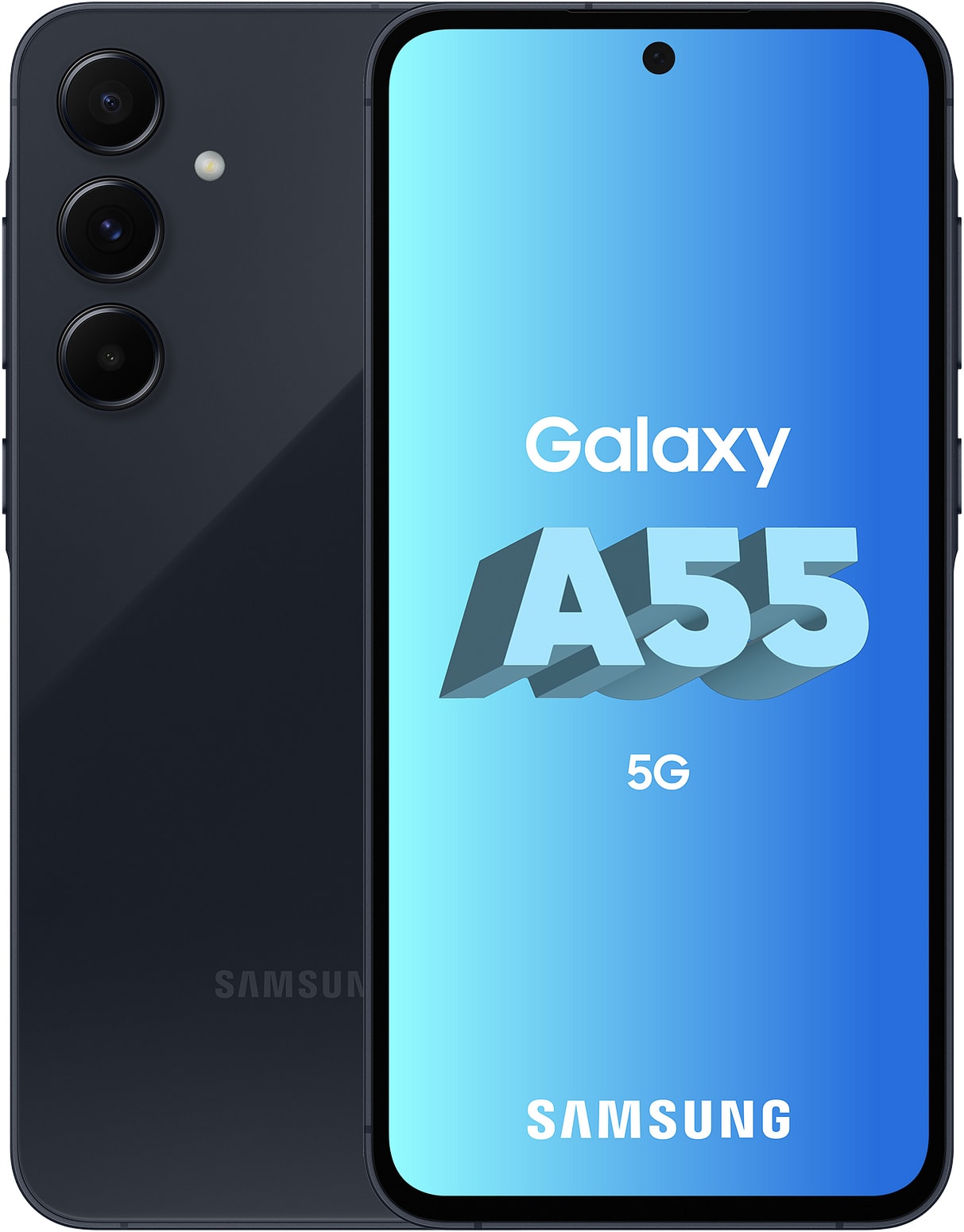 Smartphone SAMSUNG Galaxy A55, 128go, Bleu Nuit (Import EU) - GALAXY-A55-128-BN-EU Smartphone SAMSUNG Galaxy A55, 128go, Bleu Nuit (Import EU) - GALAXY-A55-128-BN-EU