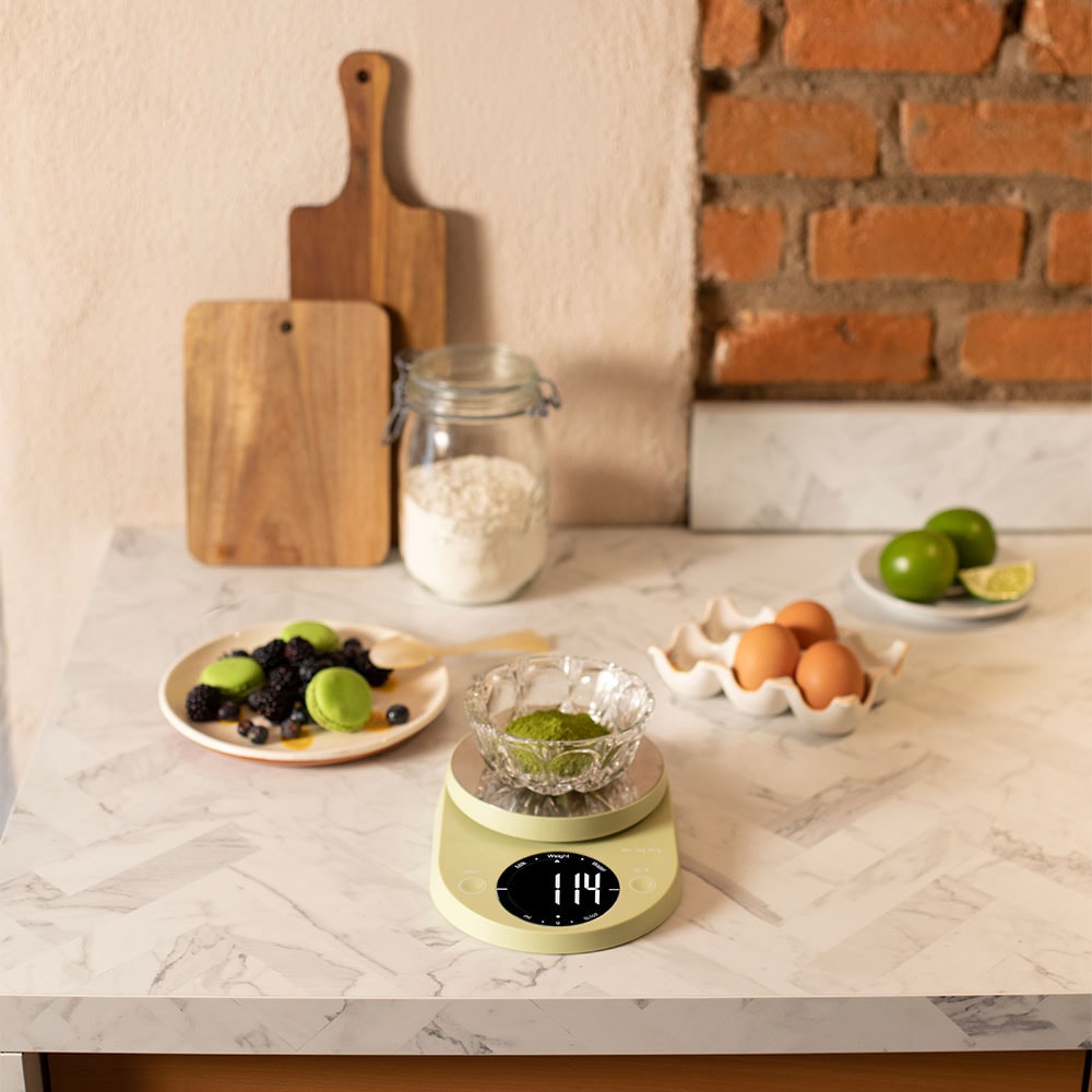 Balance de cuisine LIVOO 5kg, Vert - DOM493M