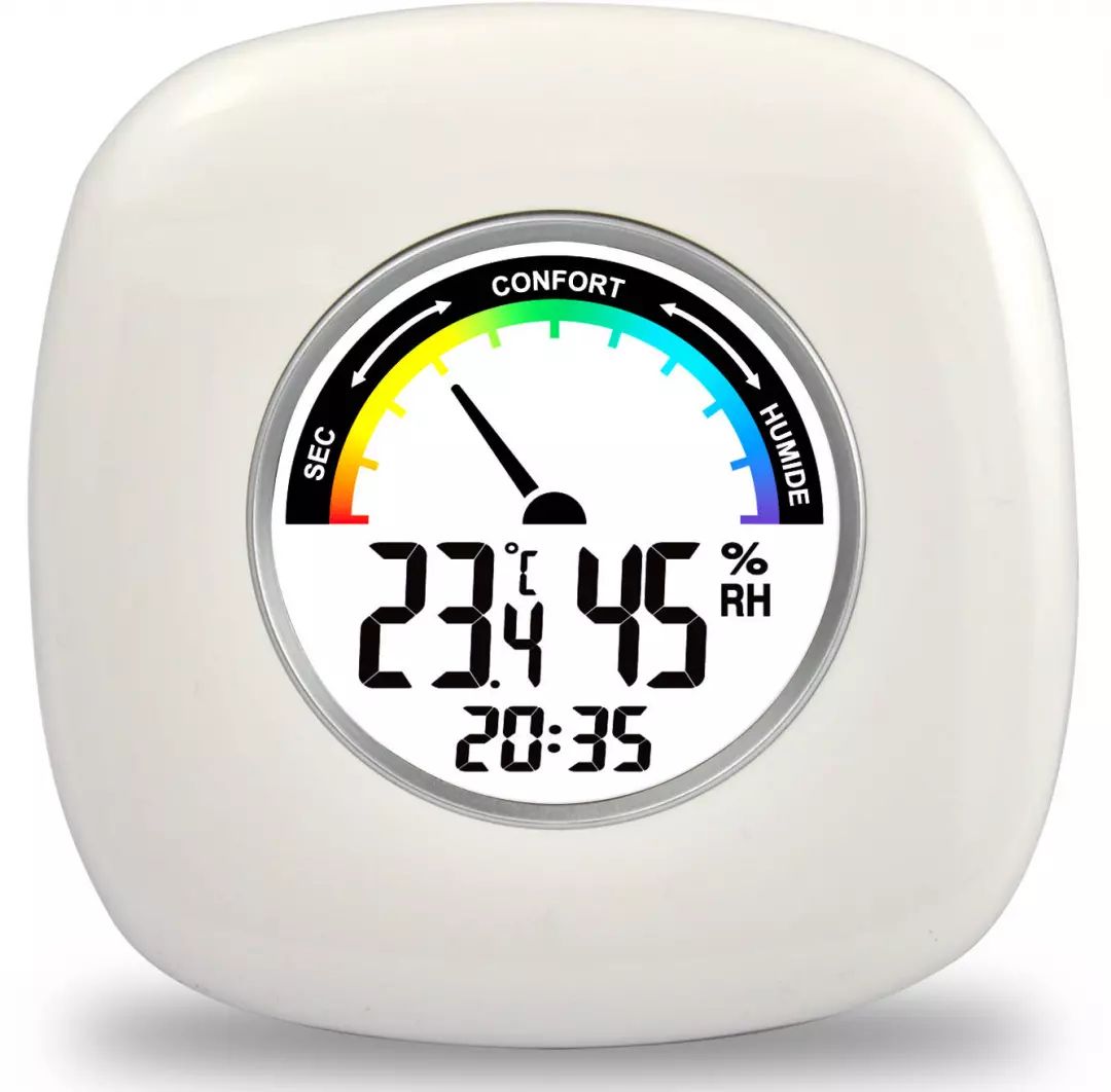 Thermomètre extérieur LA CROSSE TECH Hygrométrie Horloge Blanc WT139W-BLI