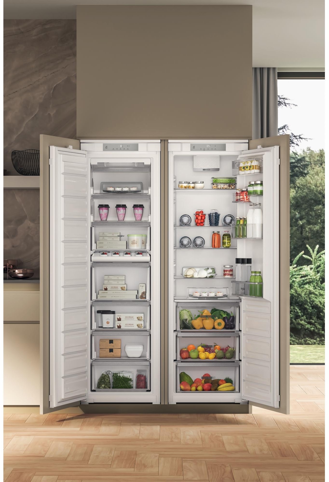 Congélateur encastrable armoire WHIRLPOOL - WHSD18F053C1FR Congélateur encastrable armoire WHIRLPOOL - WHSD18F053C1FR
