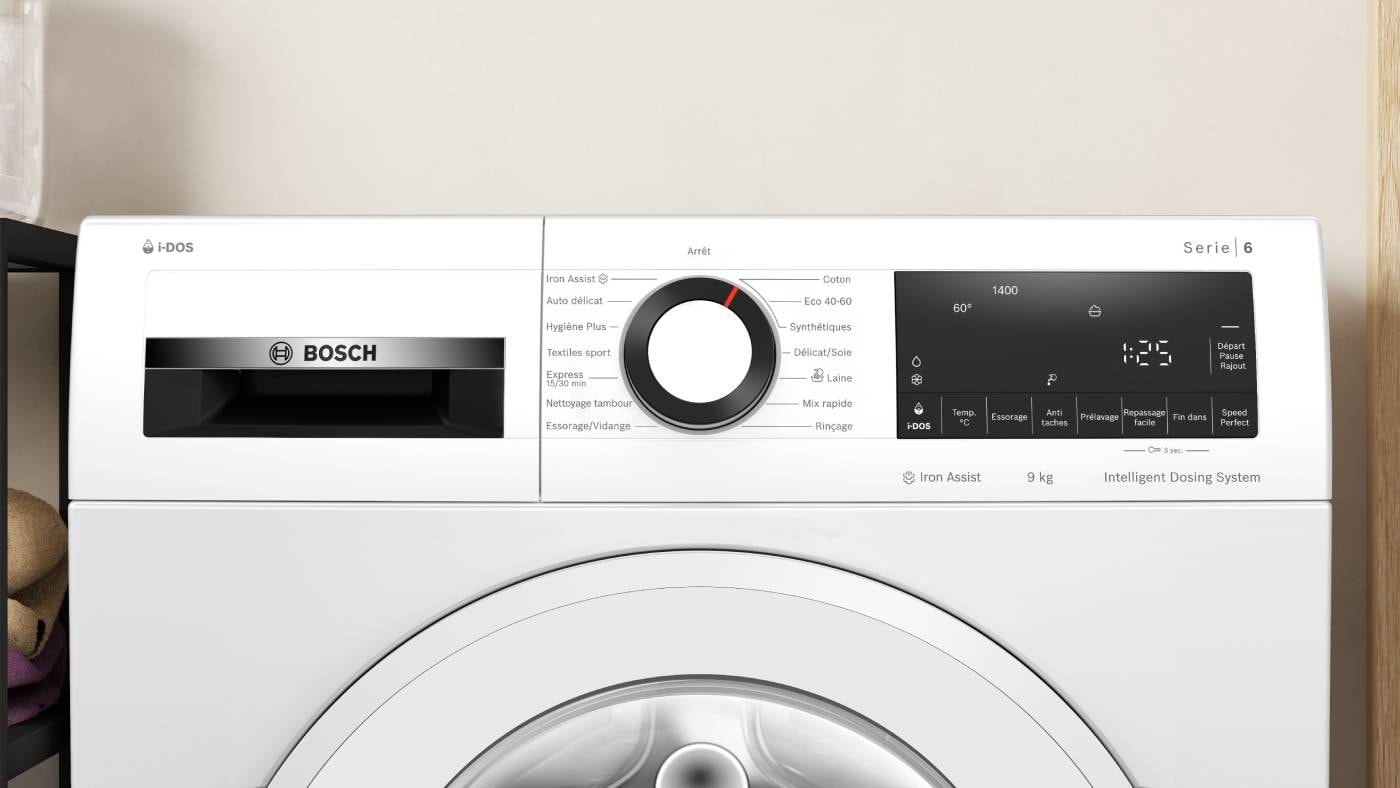 Lave linge Frontal BOSCH 1400 trs/mn, 9kg, Blanc - WGG244F1FR Lave linge Frontal BOSCH 1400 trs/mn, 9kg, Blanc - WGG244F1FR