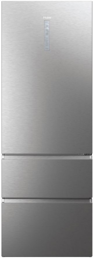 Réfrigérateur congélateur bas HAIER Total No Frost 483L Inox - HTW7720DNMP Réfrigérateur congélateur bas HAIER Total No Frost 483L Inox - HTW7720DNMP
