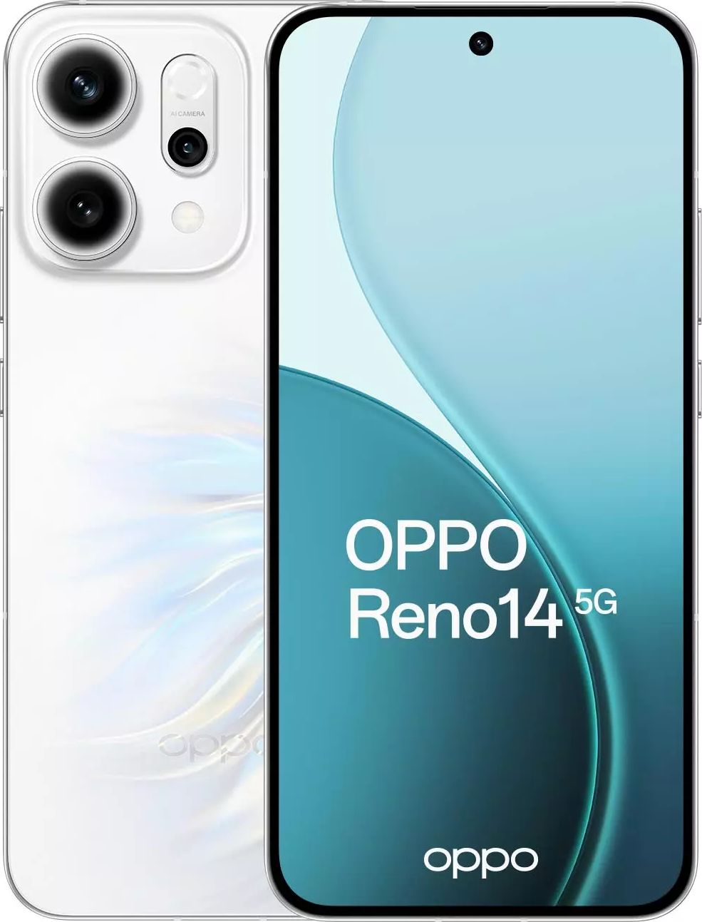 Smartphone OPPO Reno 14 5G 512Go Blanc RENO14-512-BLANCOPA