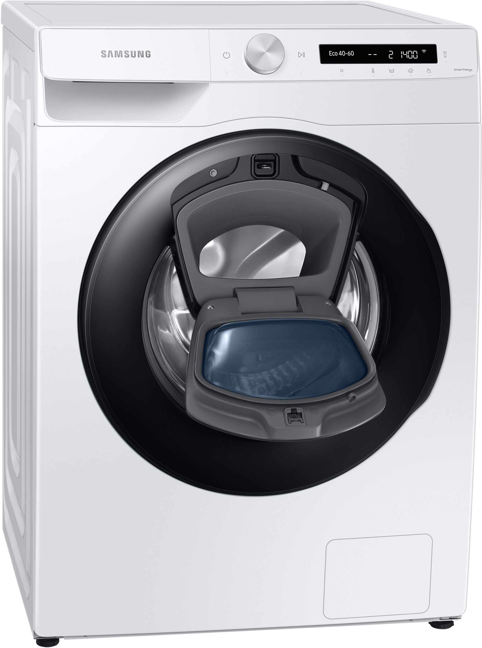 SAMSUNG Lave linge Frontal AddWash ecobubble 9kg Blanc - WW90T554DAWS3