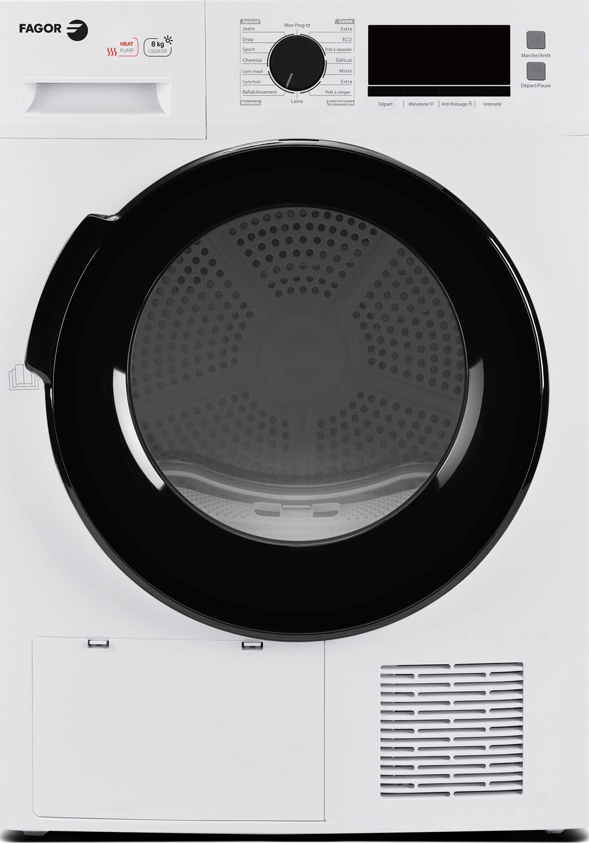 Sèche-linge pompe à chaleur FAGOR 8kg Blanc FSLP08A2/1