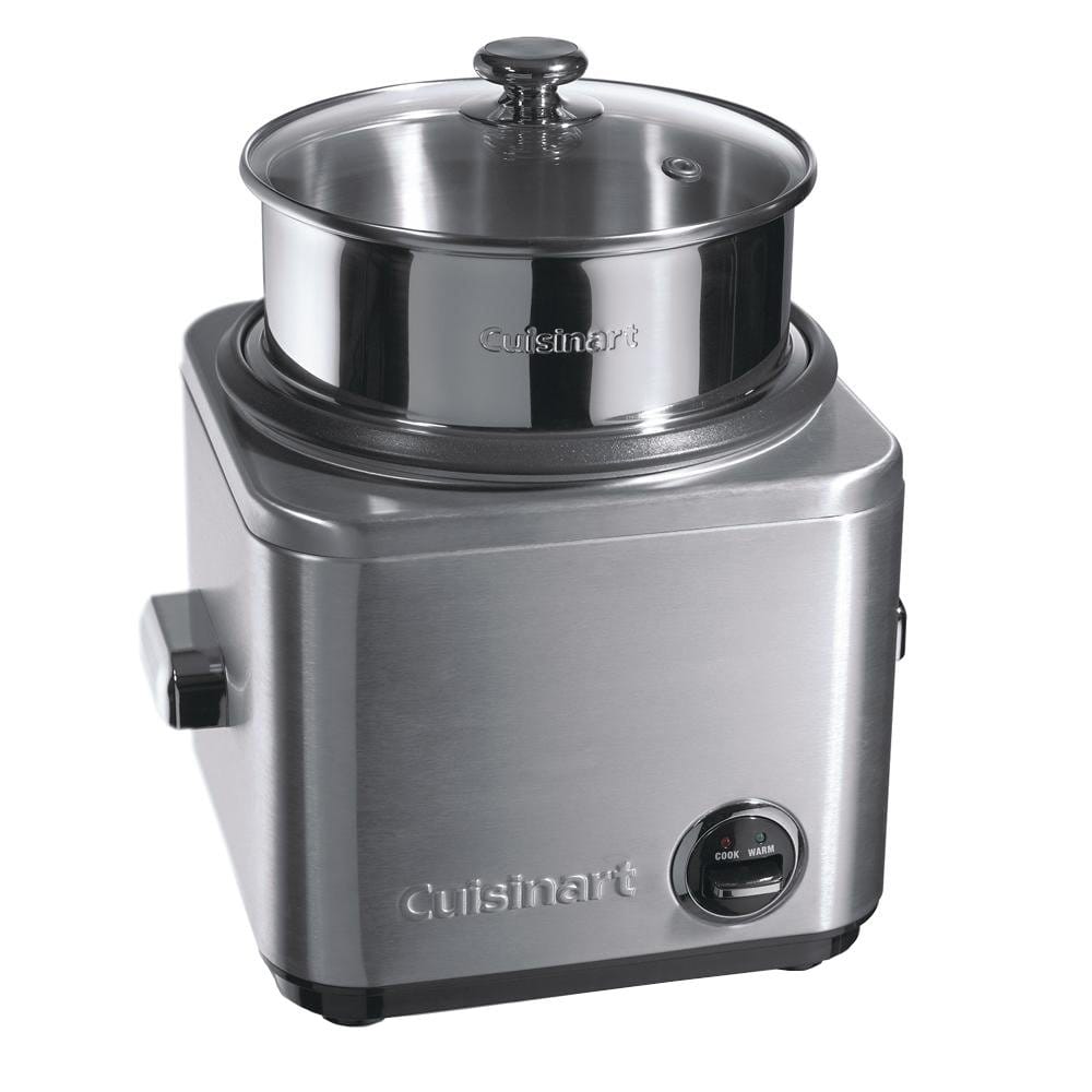 Cuiseur riz CUISINART vapeur 500W Inox - CRC400E
