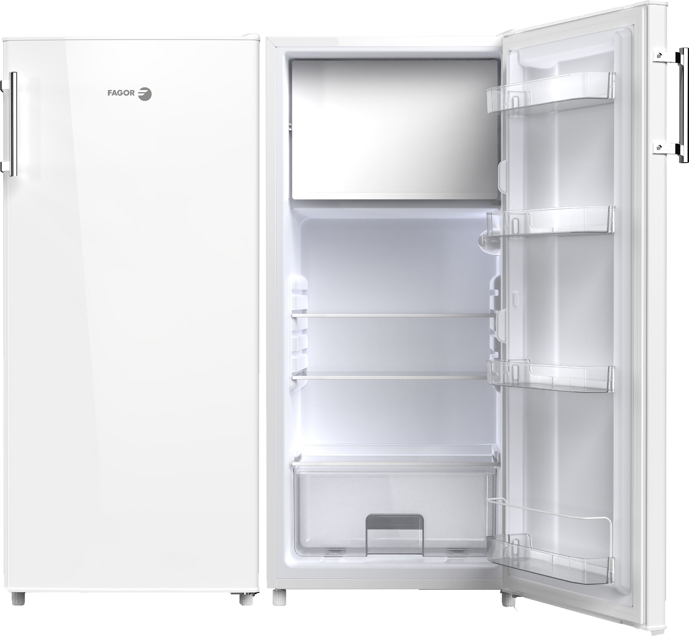 Réfrigérateur 1 porte FAGOR 164L Froid statique Blanc - FSP164EW