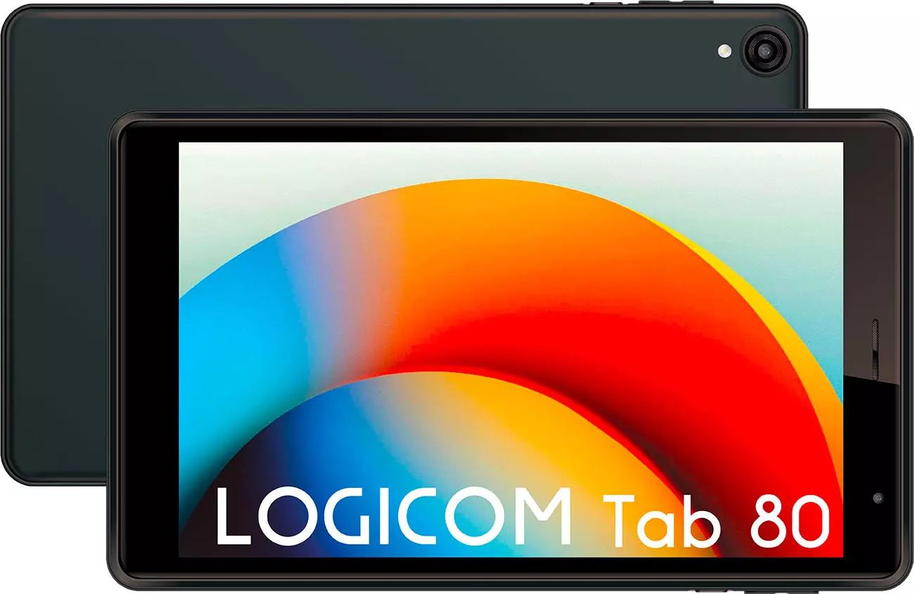 Tablette tactile LOGICOM Tab 80 8" Wi-Fi 64Go Noir TAB80464B