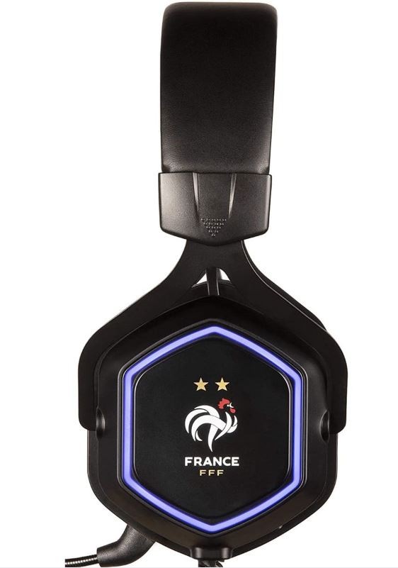KONIX Casque micro PS4 Hexagone FFF 7.1 USB  CASQUE.HEXA.FFF