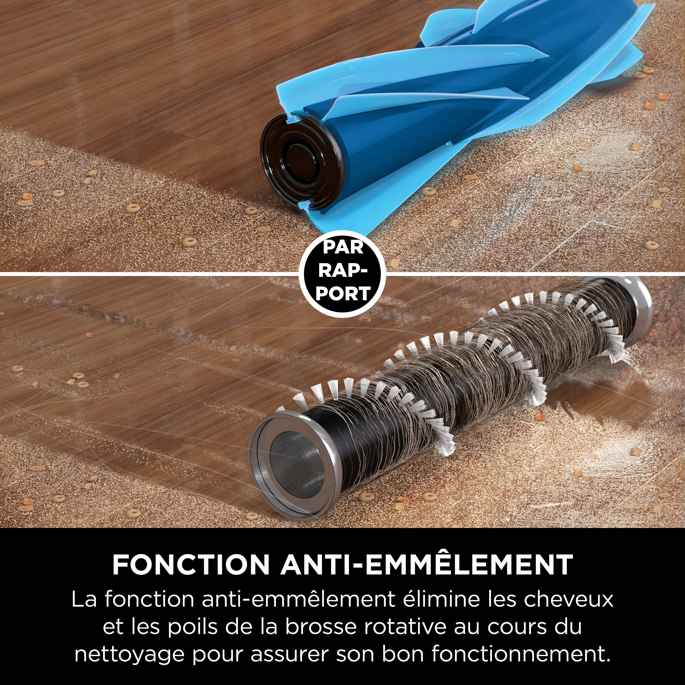 Aspirateur balai SHARK Floordetect, vidage automatique, 240W, Blanc - BU3521EU Aspirateur balai SHARK Floordetect, vidage automatique, 240W, Blanc - BU3521EU