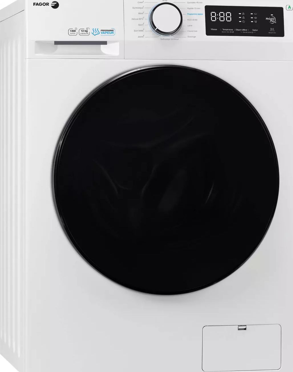 Lave linge Frontal FAGOR 12kg 1400trs/min Blanc - FLF1214AIW
