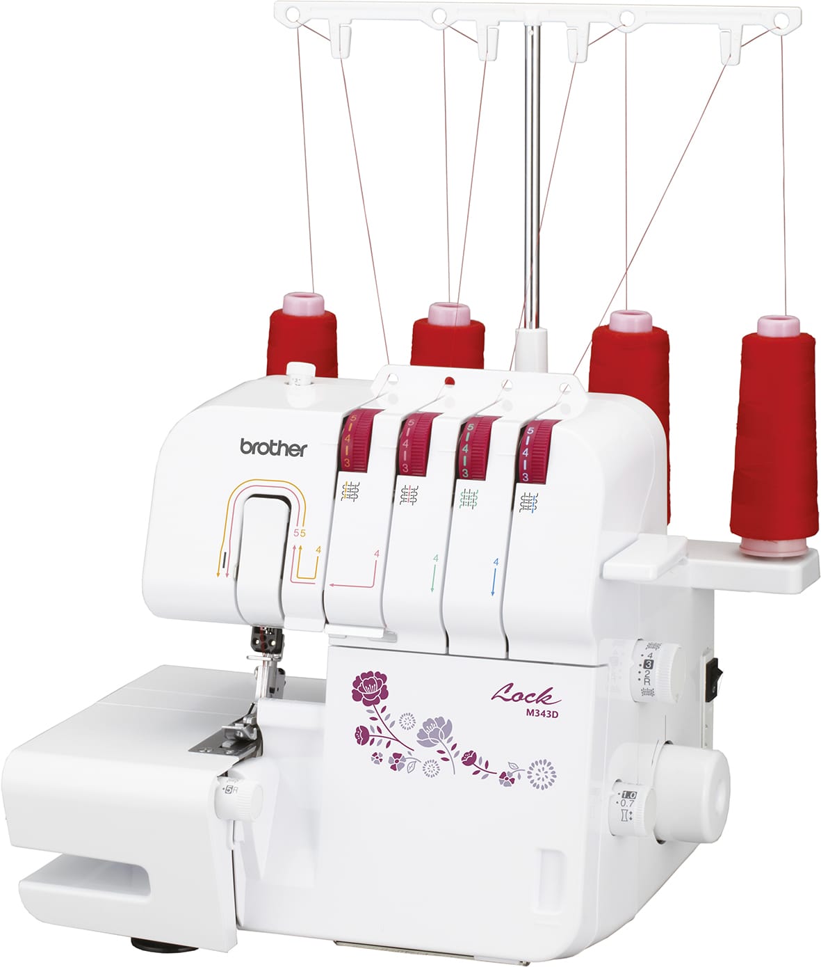 Surjeteuse BROTHER 3 ou 4 fils - M343D
