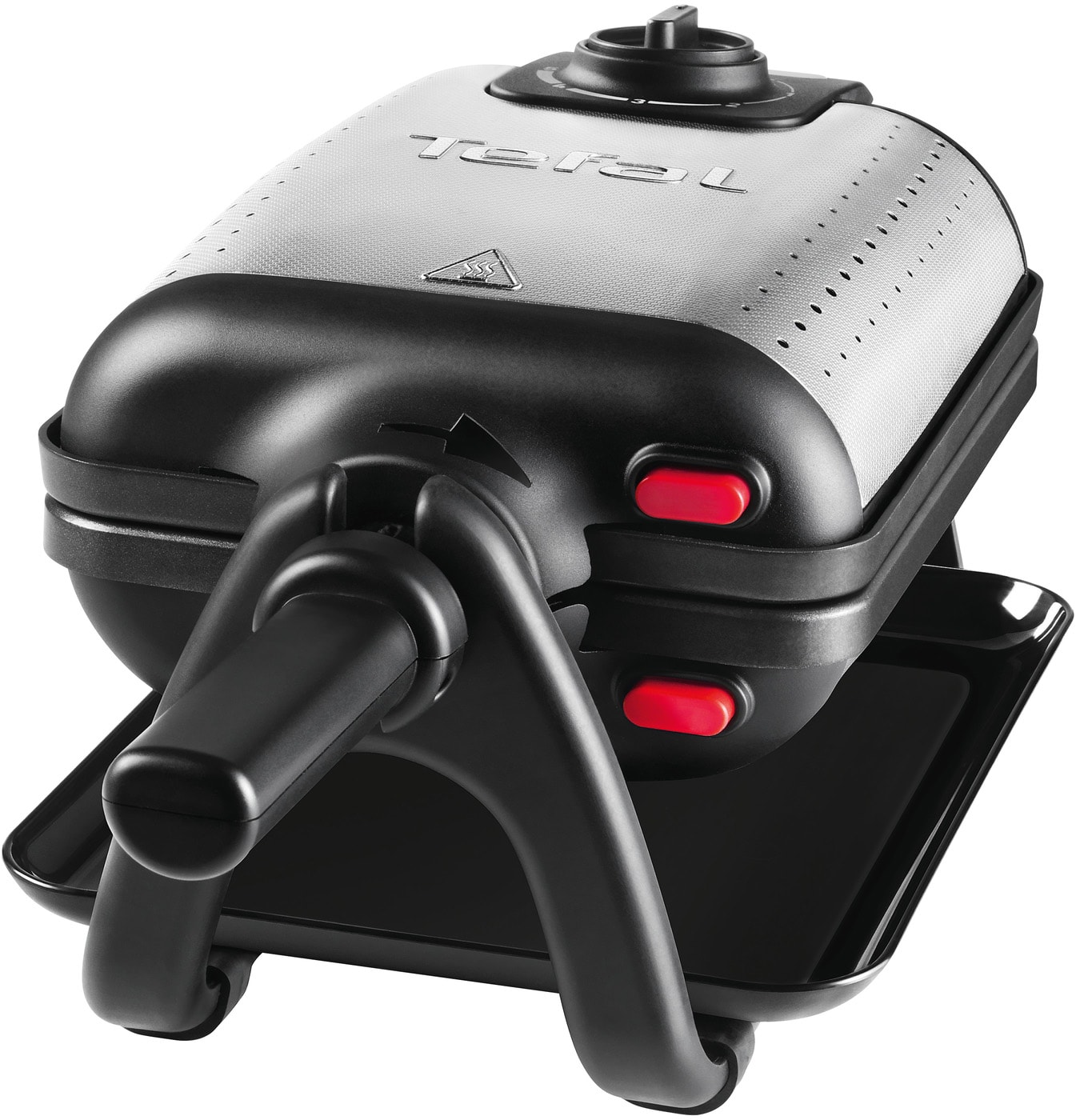 Gaufrier TEFAL Poignée tournante 1200W Noir WM756D12
