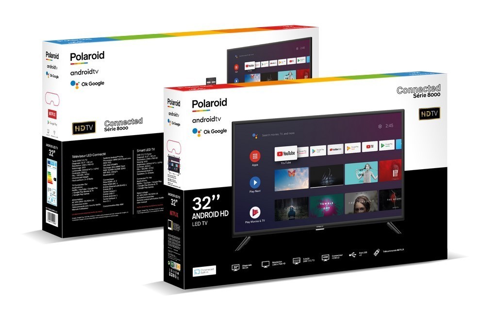 POLAROID TV LED 80 cm  - TVSAND32HDPR05